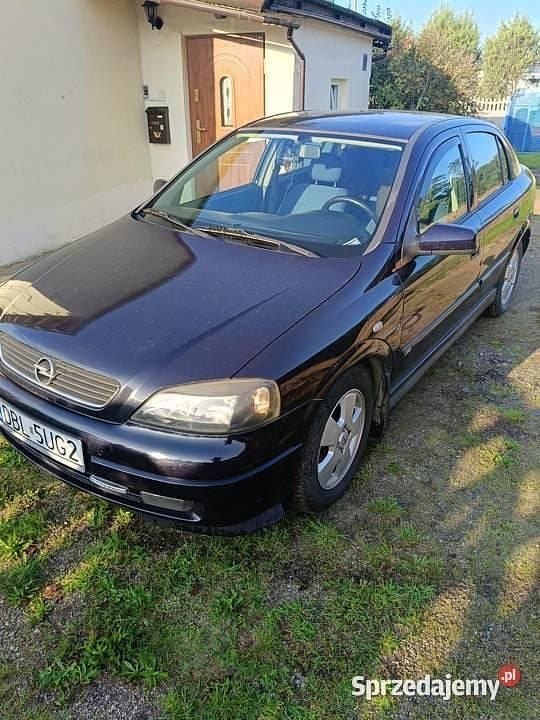 Granatowy Używany 2003 Opel Astra Hatchback | 4500 zł - Obraz 1/4