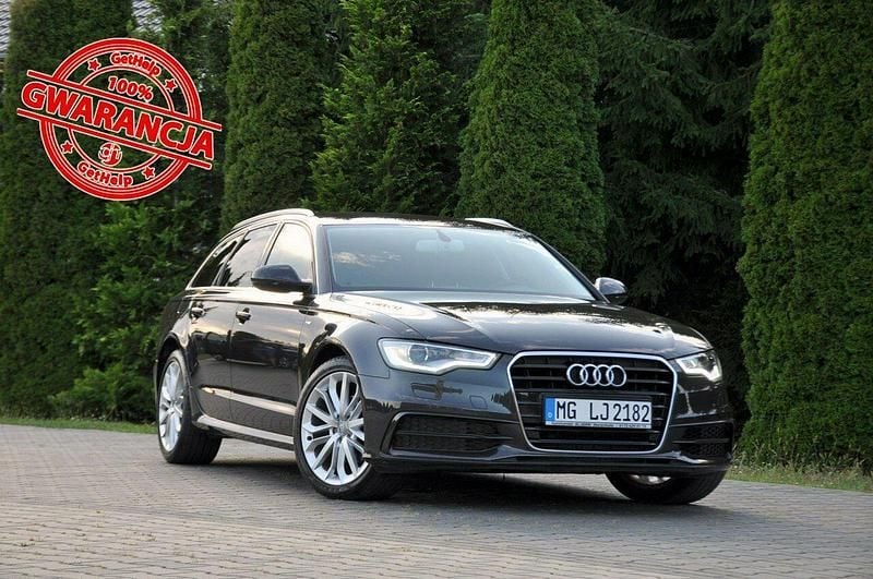 Szary Używany 2013 Audi A6 S-Line Kombi | 54 900 zł (Dobra cena) - Obraz 1/4