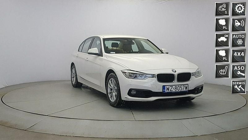 Używany BMW 320 Advantage 184 KM (135 kW) 2018 Biały Sedan/Limuzyna