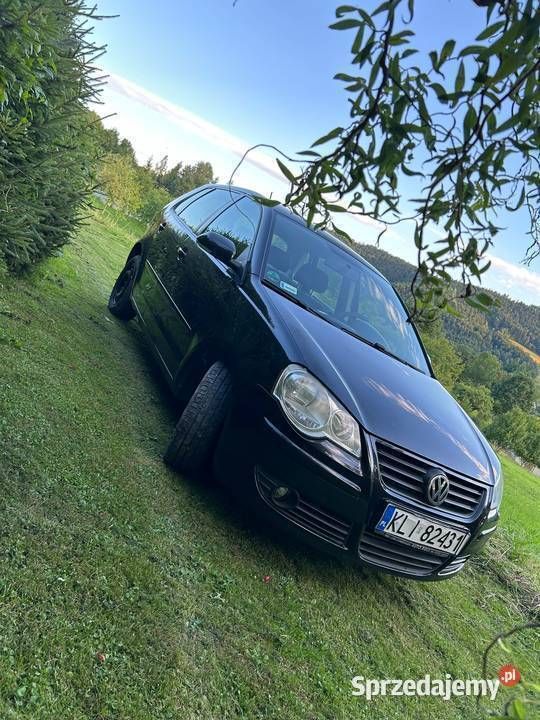 Czarny Używany 2008 VW Polo Hatchback | 6000 zł (Dobra cena) - Obraz 1/4