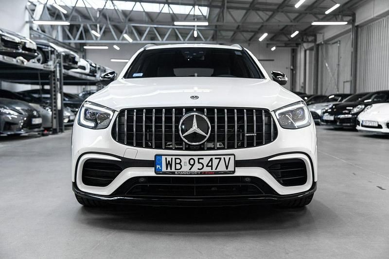 Używany Mercedes GLC63 AMG AMG 510 KM (375 kW) 2019 Biały (metalik, perła) SUV