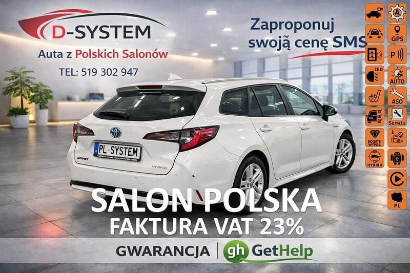 Używany Toyota Corolla 122 KM (89 kW) 2021 Biały Kombi