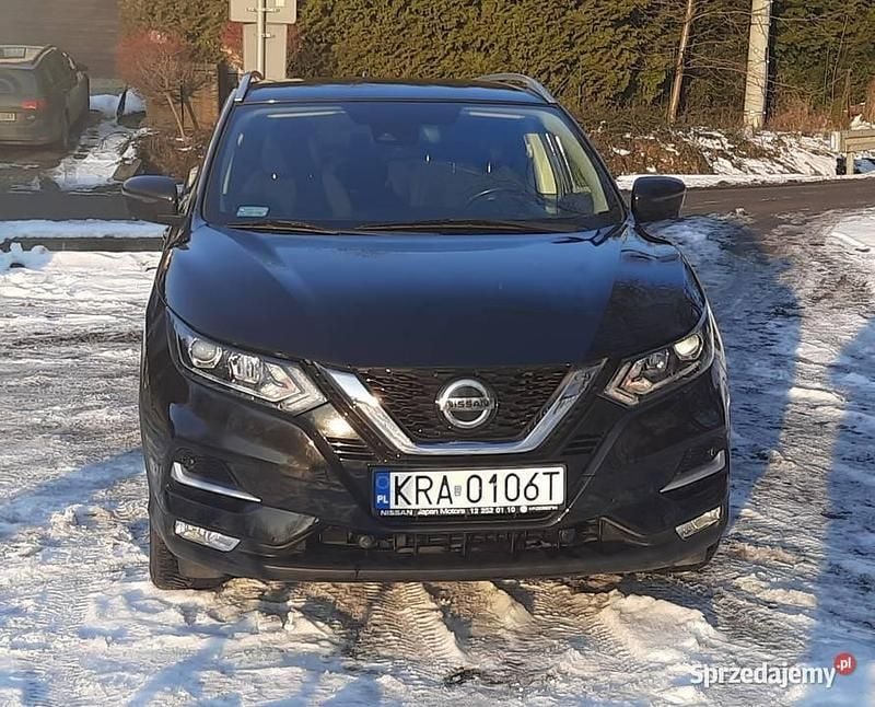 Czarny Używany 2019 Nissan Qashqai SUV | 62 900 zł (Dobra cena) - Obraz 1/4