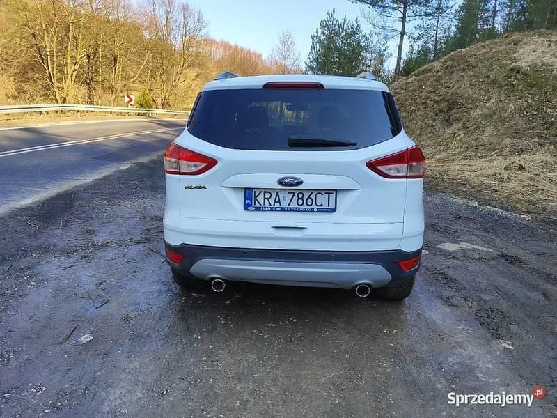 Używany Ford Kuga 163 KM (119 kW) 2014 Biały SUV