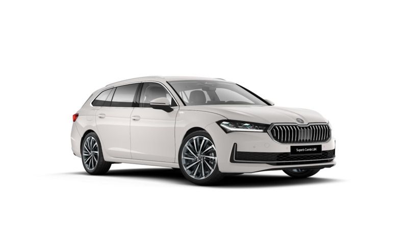 Biel purity niemetalizowany Nowe 2025 Skoda Superb LAURIN & KLEMENT Kombi | 251 050 zł (Dość drogi) - Obraz 1/4