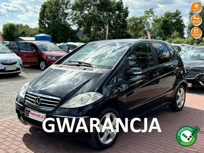 Czarny Używany 2007 Mercedes A150 Avantgarde Hatchback | 8800 zł (Dobra cena) - Obraz 1/4