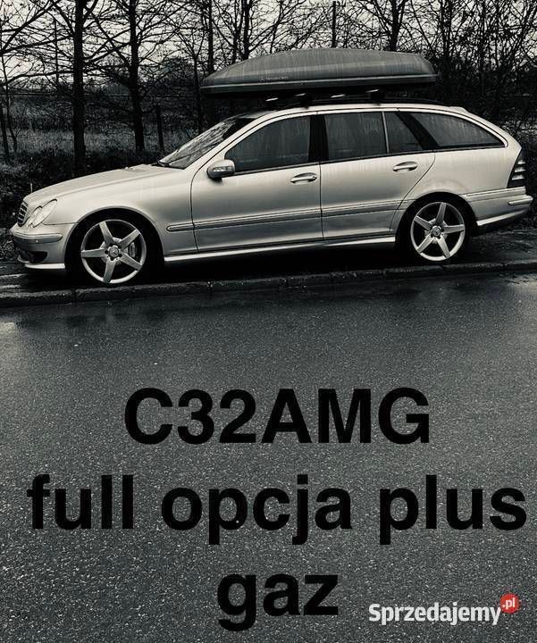 Srebrny Używany 2002 Mercedes C32 AMG AMG Kombi | 36 500 zł - Obraz 1/1