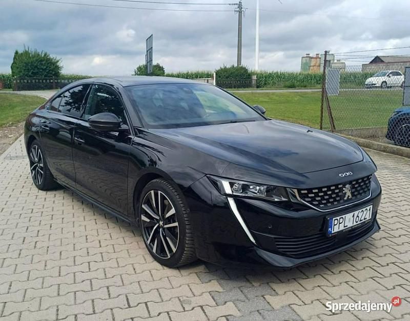Czarny Używany 2019 Peugeot 508 GT-line Sedan/Limuzyna | 98 800 zł (Uczciwa cena) - Obraz 1/4