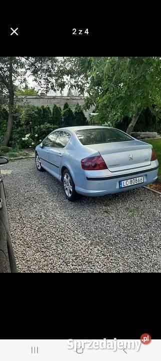Niebieski Używany 2004 Peugeot 407 Sedan/Limuzyna | 3400 zł (Uczciwa cena) - Obraz 1/2