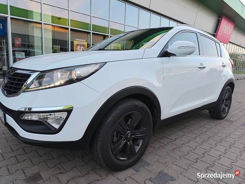 Biały Używany 2013 Kia Sportage SUV | 33 500 zł (Dobra cena) - Obraz 1/4