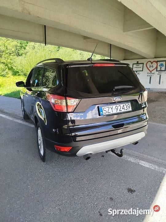 Czarny Używany 2017 Ford Escape SUV | 54 000 zł (Uczciwa cena) - Obraz 1/4