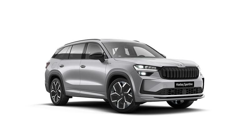 Srebrny brillant metalizowany Nowe 2026 Skoda Kodiaq SportLine SUV | 282 400 zł (Drogi) - Obraz 1/4