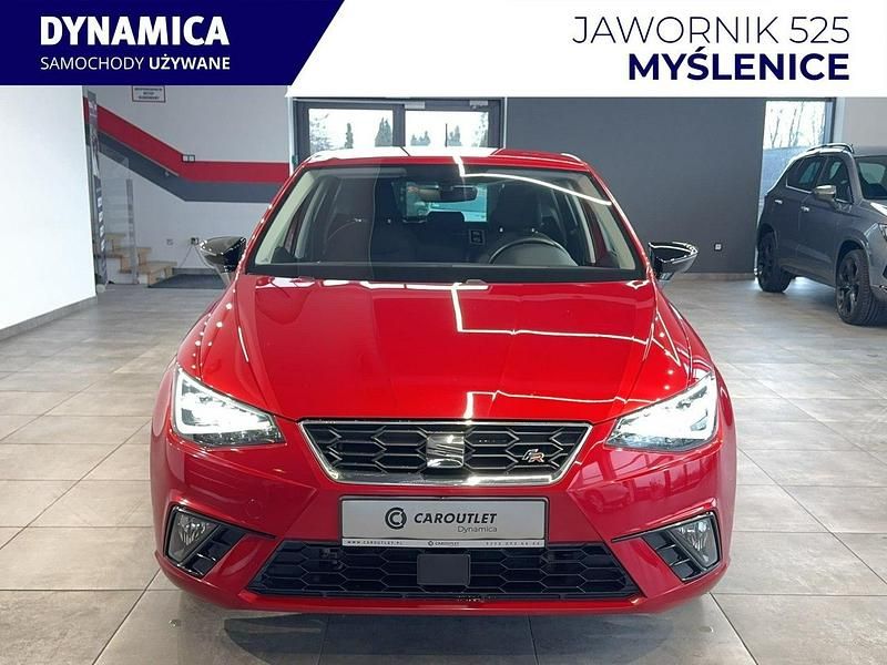 Używany Seat Ibiza FR 95 KM (69 kW) 2017 Bordowy (metalik) Hatchback