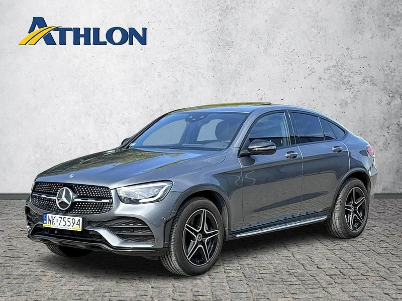 Szary (metalik) Używany 2020 Mercedes GLC43 AMG SUV | 189 900 zł - Obraz 1/4