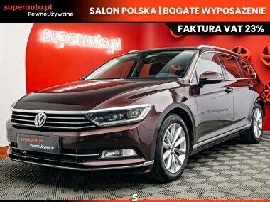 Bordowy Używany 2017 VW Passat Highline Kombi | 61 900 zł (Dość drogi) - Obraz 1/4