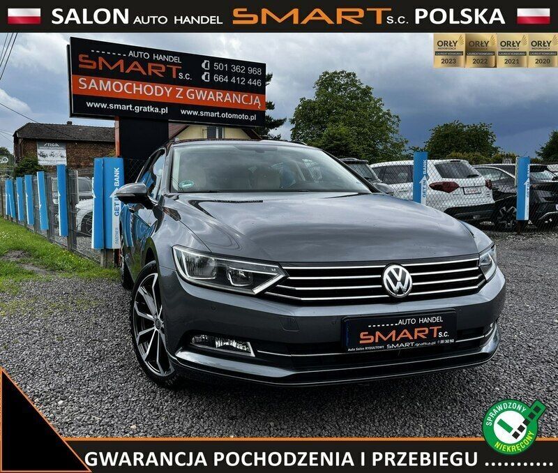 Szary Używany 2015 VW Passat Kombi | 51 900 zł (Uczciwa cena) - Obraz 1/4