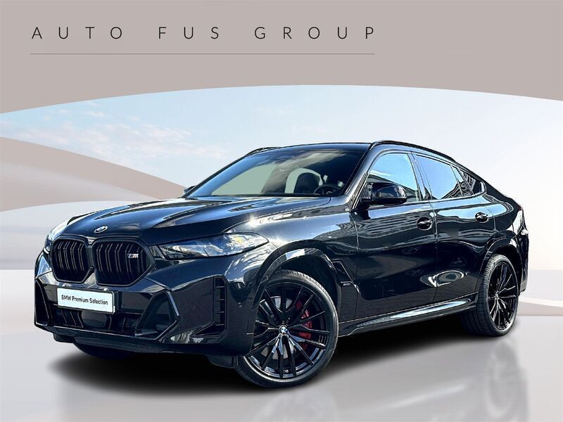 Czarny szafir metalizowany Używany 2024 BMW X6 M Sport SUV | 549 900 zł - Obraz 1/3