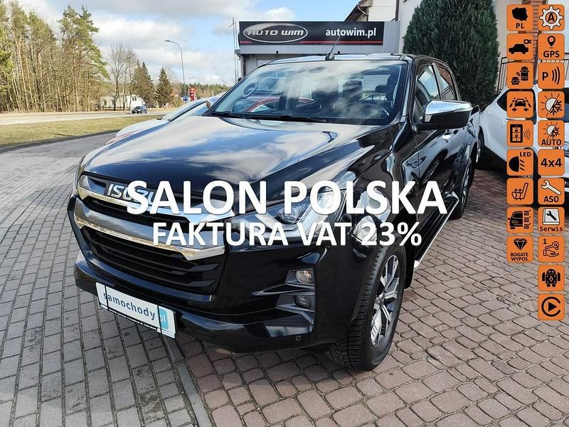 Czarny (metalik) Używany 2023 Isuzu D-Max Pickup | 149 777 zł - Obraz 1/4
