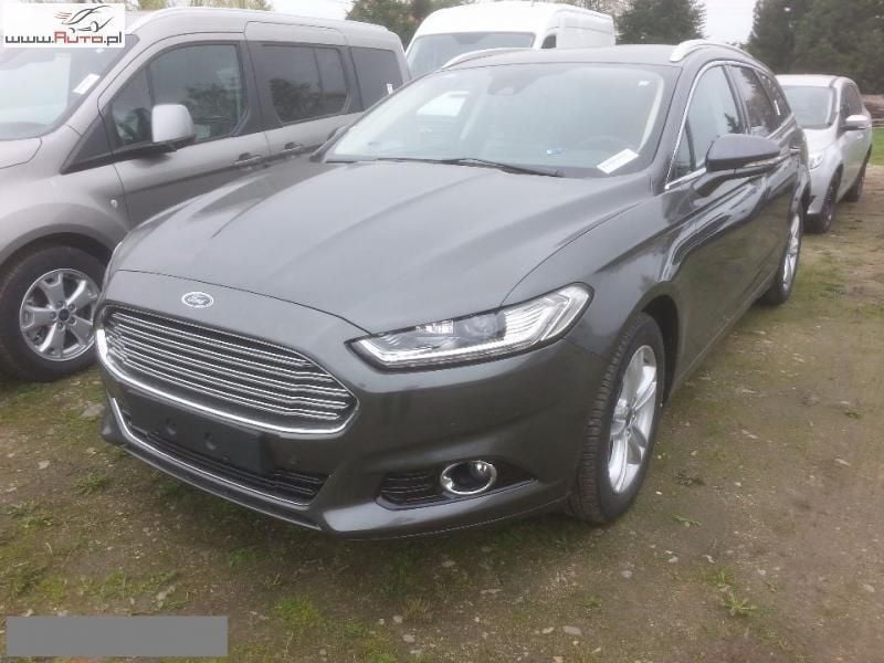 Szary (metalik) Używany 2017 Ford Mondeo Titanium Sedan/Limuzyna | 105 691 zł - Obraz 1/4