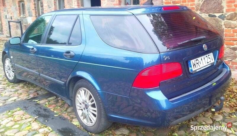 Używany Saab 9-5 2005 Niebieski Sedan/Limuzyna