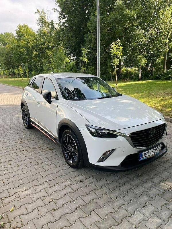 Biały Używany 2016 Mazda CX-3 SUV | 63 990 zł (Drogi) - Obraz 1/4