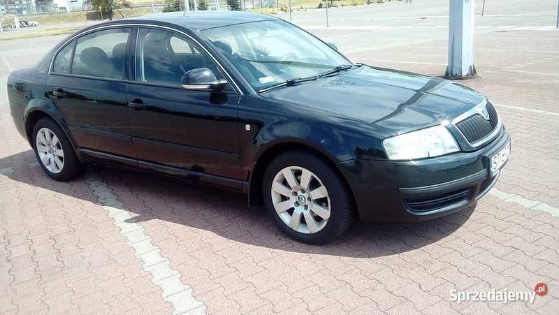 Czarny Używany 2008 Skoda Superb Sedan/Limuzyna | 16 500 zł (Uczciwa cena) - Obraz 1/4