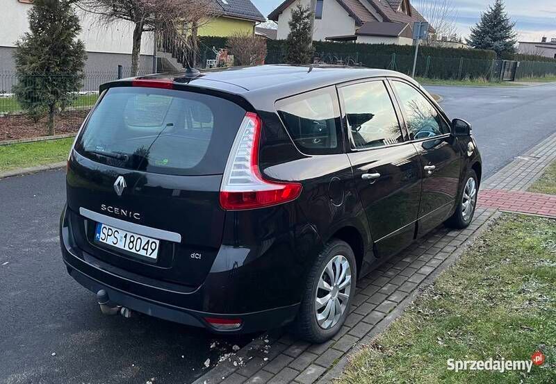 Czarny Używany 2010 Renault Grand Scénic III Minivan | 16 500 zł (Uczciwa cena) - Obraz 1/4
