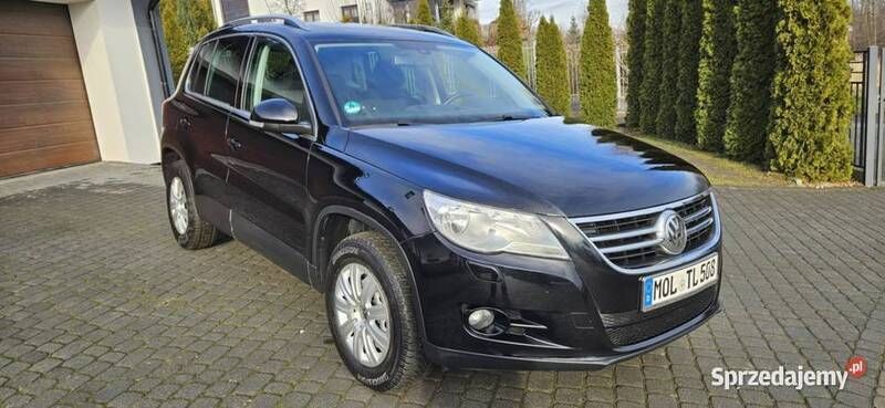 Czarny Używany 2009 VW Tiguan SUV | 29 900 zł (Drogi) - Obraz 1/4