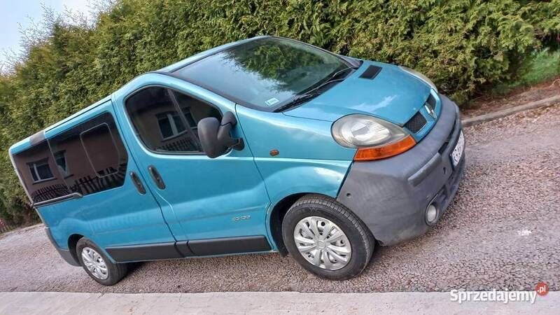 Niebieski Używany 2004 Renault Trafic Van | 13 900 zł (Dobra cena) - Obraz 1/2