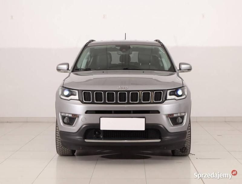 Szary Używany 2019 Jeep Compass SUV | 59 999 zł (Dobra cena) - Obraz 1/4