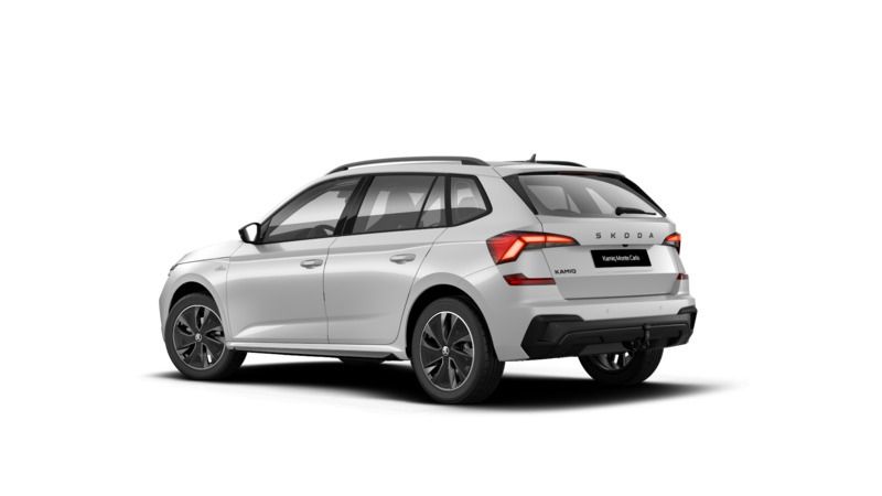 Biel moon metalizowany Nowe 2024 Skoda Kamiq Monte Carlo SUV | 134 350 zł (Uczciwa cena) - Obraz 1/3