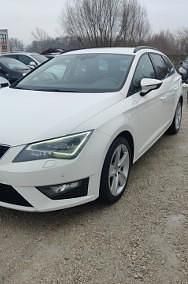 Używany Seat Leon FR 184 KM (135 kW) 2015 Biały Kombi