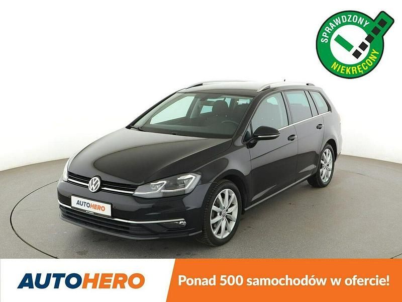 Czarny Używany 2018 VW Golf VII Kombi | 56 500 zł (Uczciwa cena) - Obraz 1/3