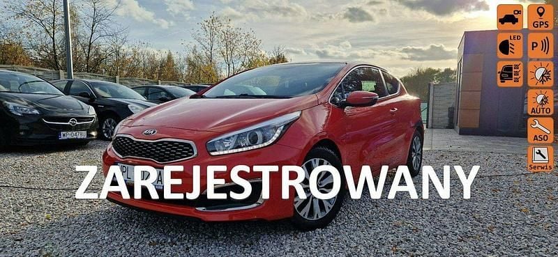 Czerwony Używany 2017 Kia ProCeed Hatchback | 34 900 zł - Obraz 1/4
