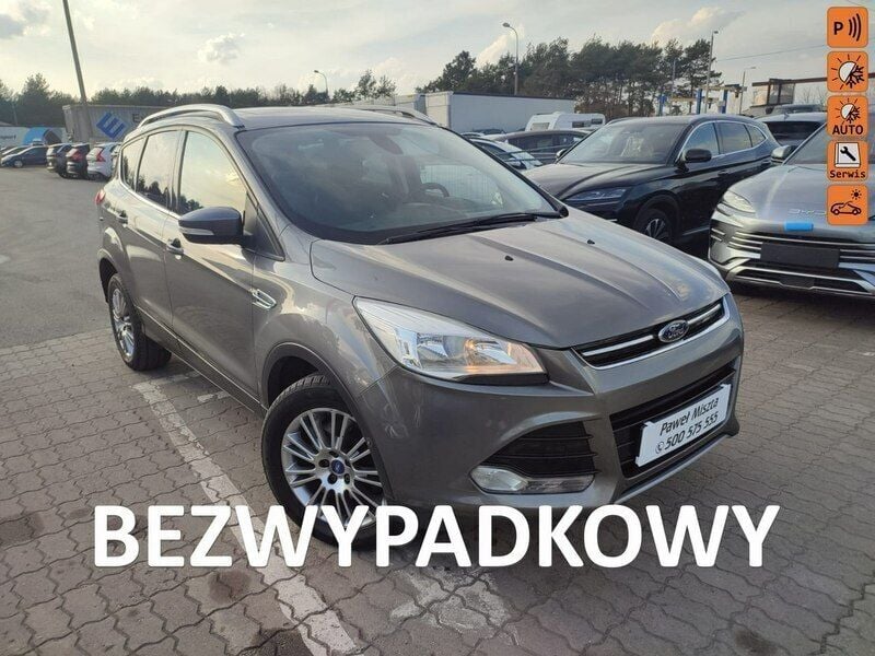 Szary (metalik) Używany 2013 Ford Kuga SUV | 42 900 zł (Dość drogi) - Obraz 1/4