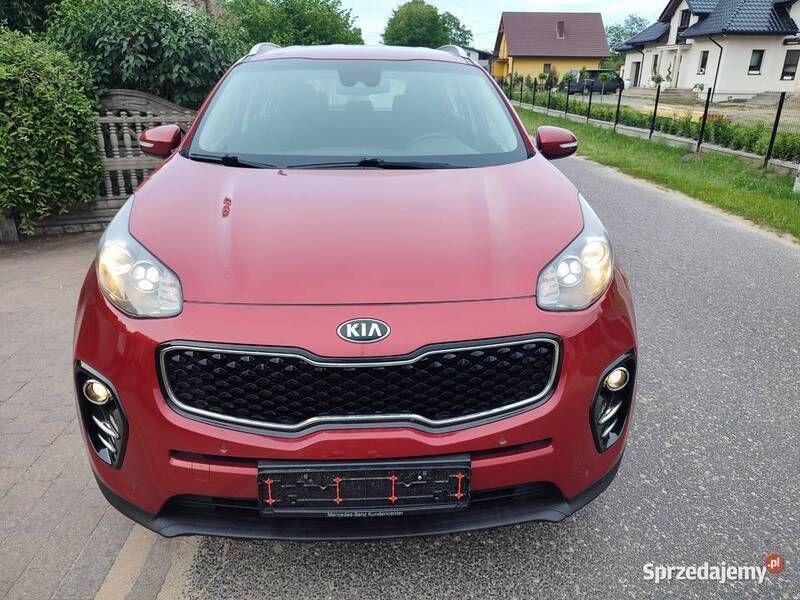 Bordowy Używany 2016 Kia Sportage SUV | 51 900 zł (Uczciwa cena) - Obraz 1/4