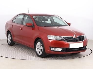 Czerwony Używany 2017 Skoda Rapid Hatchback | 38 499 zł (Uczciwa cena) - Obraz 1/4