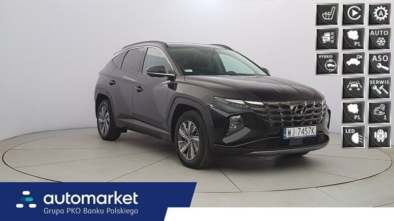 Czarny Używany 2022 Hyundai Tucson SUV | 124 850 zł (Super Cena) - Obraz 1/4