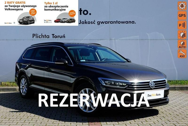 Brązowy Używany 2016 VW Passat Comfortline Sedan/Limuzyna | 64 900 zł (Uczciwa cena) - Obraz 1/1