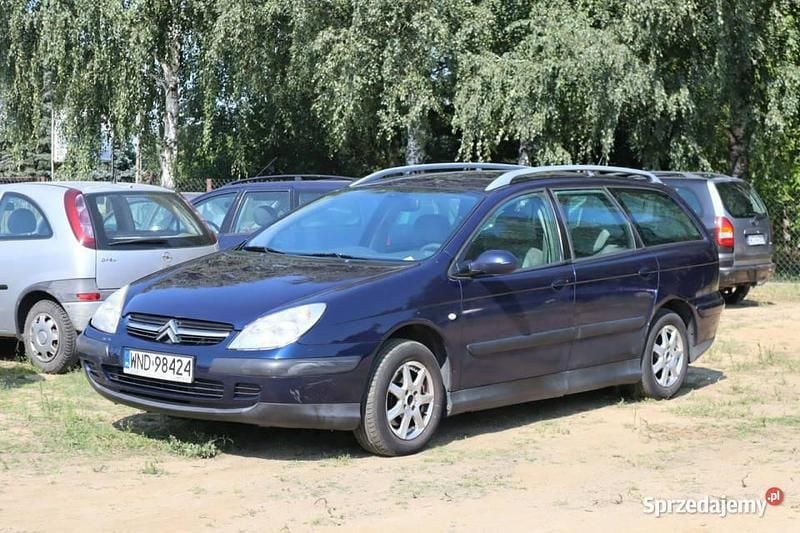 Granatowy Używany 2003 Citroën C5 Kombi | 3500 zł (Uczciwa cena) - Obraz 1/4