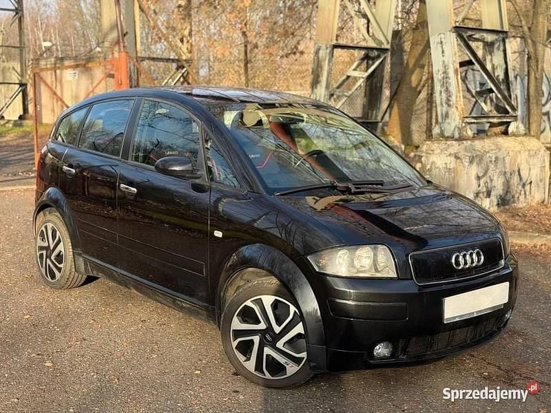 Czarny Używany 2003 Audi A2 Hatchback | 6500 zł (Uczciwa cena) - Obraz 1/4