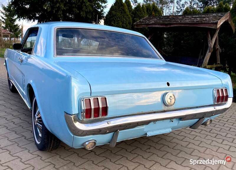 Używany Ford Mustang 120 KM (88 kW) 1966 Niebieski Coupe