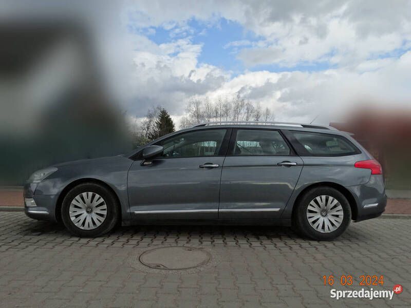 Grafitowy Używany 2009 Citroën C5 Kombi | 18 500 zł - Obraz 1/4