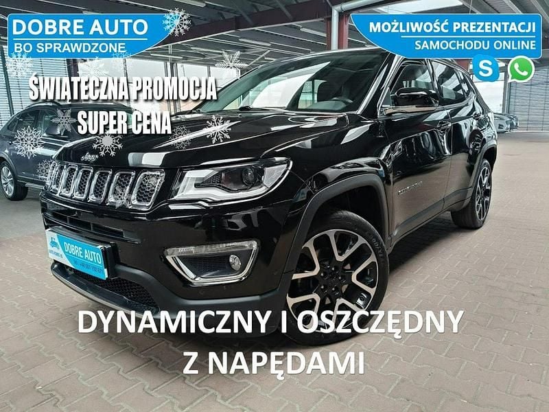 Czarny Używany 2020 Jeep Compass SUV | 88 888 zł (Uczciwa cena) - Obraz 1/3