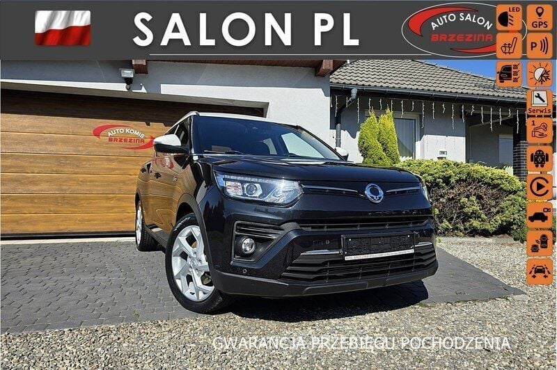 Czarny Używany 2020 Ssangyong Tivoli SUV | 61 500 zł (Dobra cena) - Obraz 1/4