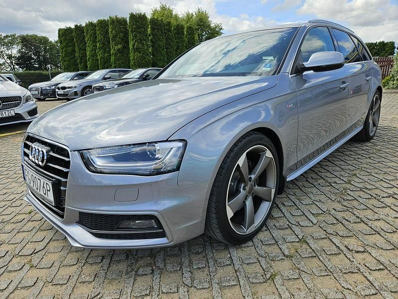 Szary Używany 2014 Audi A4 S-Line Hatchback | 43 800 zł (Uczciwa cena) - Obraz 1/4
