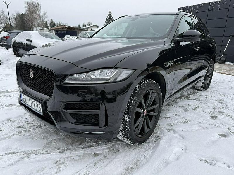 Używany Jaguar F-Pace R-Sport 2018 Czarny SUV