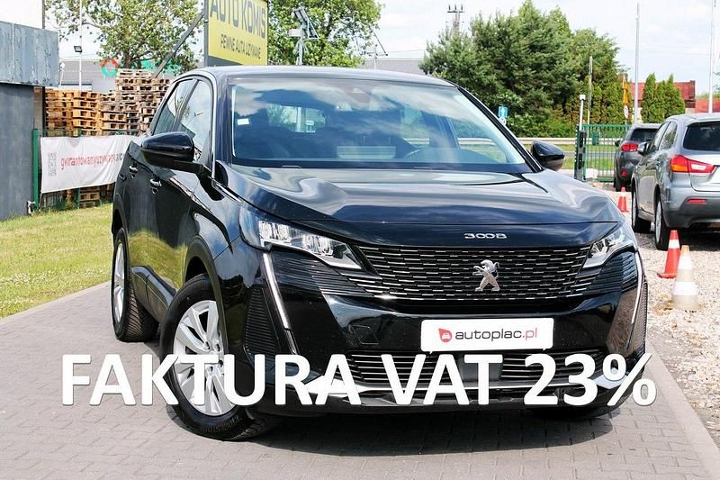 Czarny (metalik, perła) Używany 2021 Peugeot 3008 SUV | 76 999 zł (Uczciwa cena) - Obraz 1/4