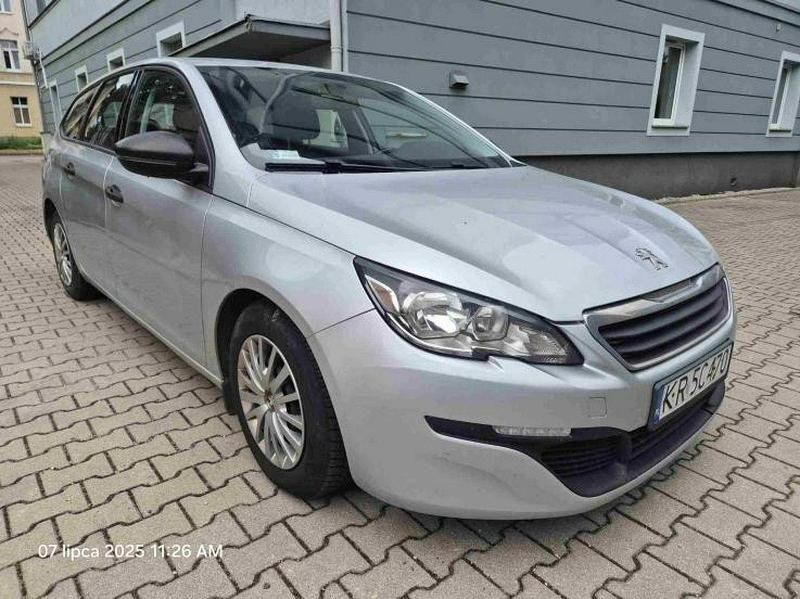 Srebrny Używany 2014 Peugeot 308 Kombi | 14 700 zł (Uczciwa cena) - Obraz 1/4