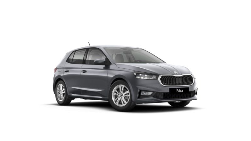 Szary graphite metalizowany Nowe 2025 Skoda Fabia Hatchback | 96 850 zł (Uczciwa cena) - Obraz 1/4